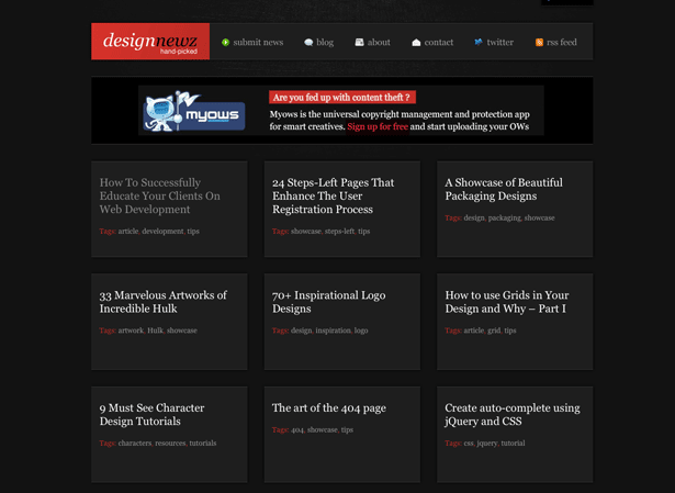 Web Design Trends for 2010 design newz