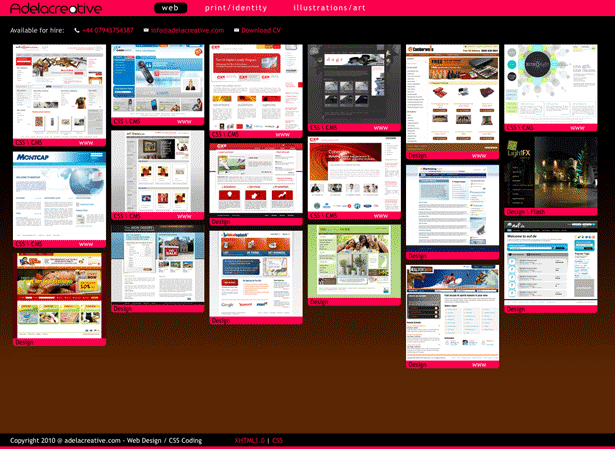 Web Design Trends for 2010 adelacreative