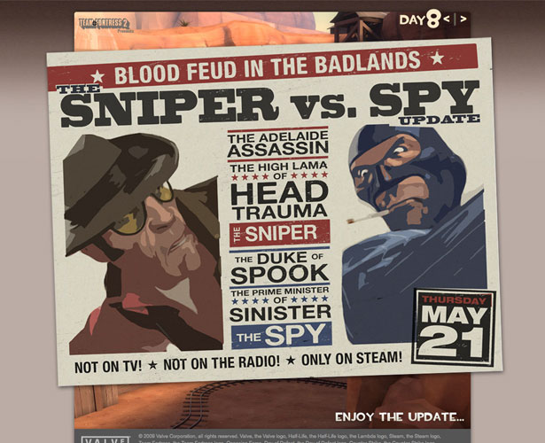 Showcase of Blogs with Unique Post Designs teamfortresssniper