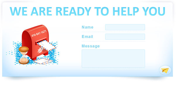 Beautiful Contact Forms for your Inspiration step2reality
