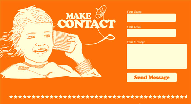 Beautiful Contact Forms for your Inspiration carsonified