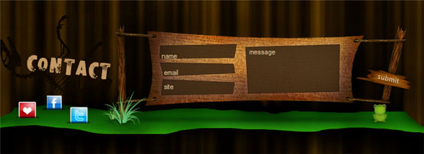 Beautiful Contact Forms for your Inspiration yodaa