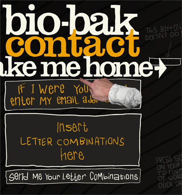 Beautiful Contact Forms for your Inspiration bio bak