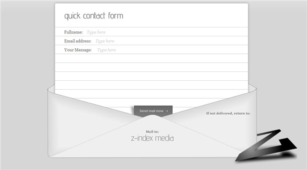 Beautiful Contact Forms for your Inspiration z