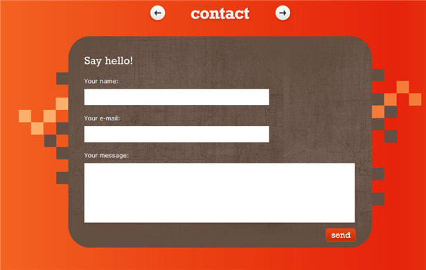 Beautiful Contact Forms for your Inspiration