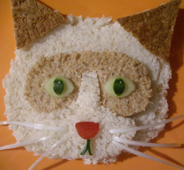 Delicious Examples of Sandwich Art Cat