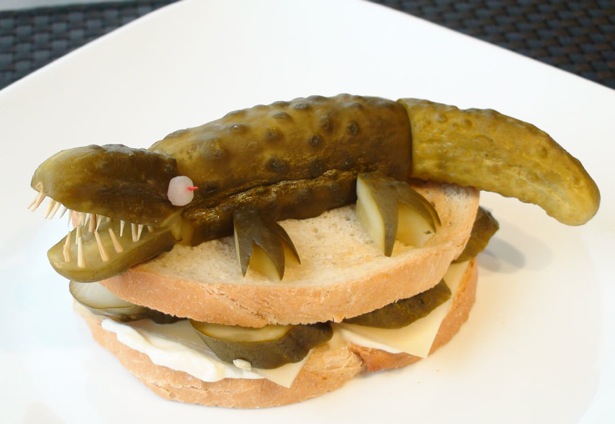 Delicious Examples of Sandwich Art Croc