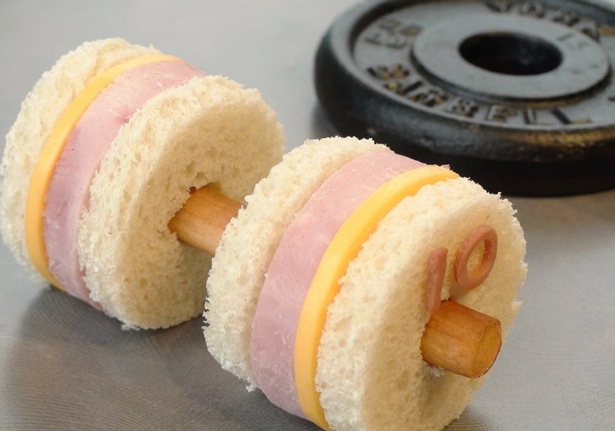 Delicious Examples of Sandwich Art Dumbbell