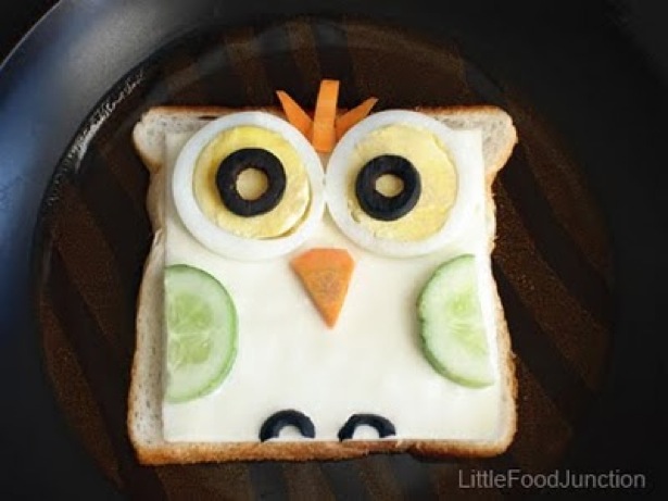 Delicious Examples of Sandwich Art Owl
