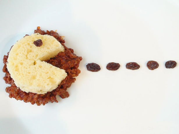 Delicious Examples of Sandwich Art PacMan 1