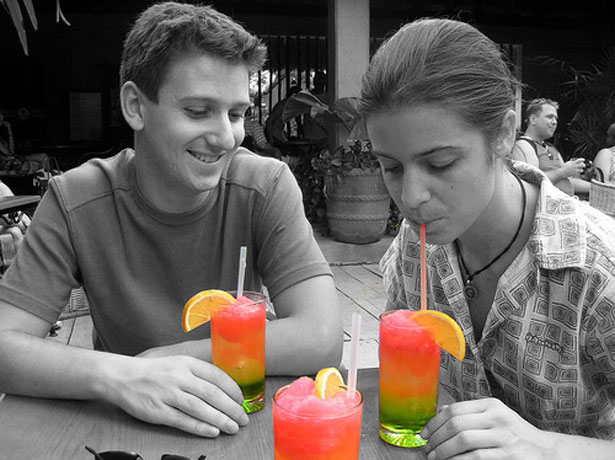 Outstanding Photos with Partial Color Cocktails