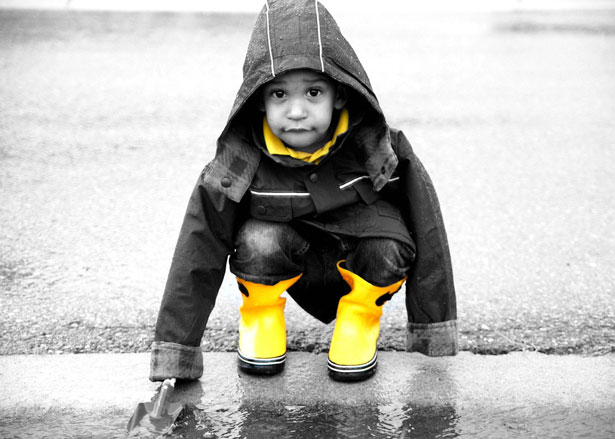Outstanding Photos with Partial Color Heavyrain