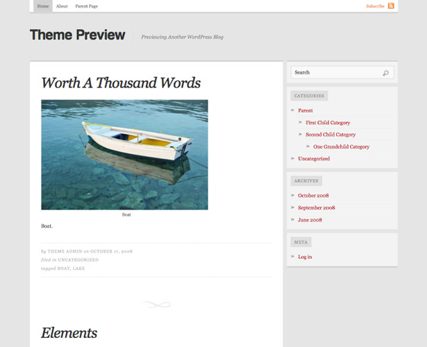60+ Awesome New WordPress Themes comet