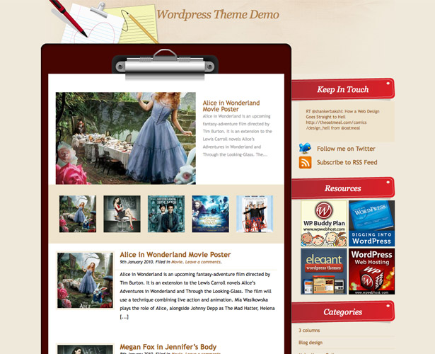 60+ Awesome New WordPress Themes papertagz