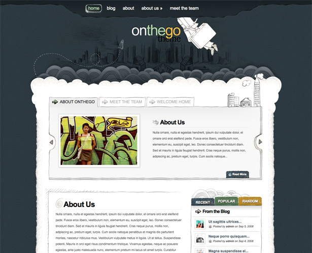 60+ Awesome New WordPress Themes onthego