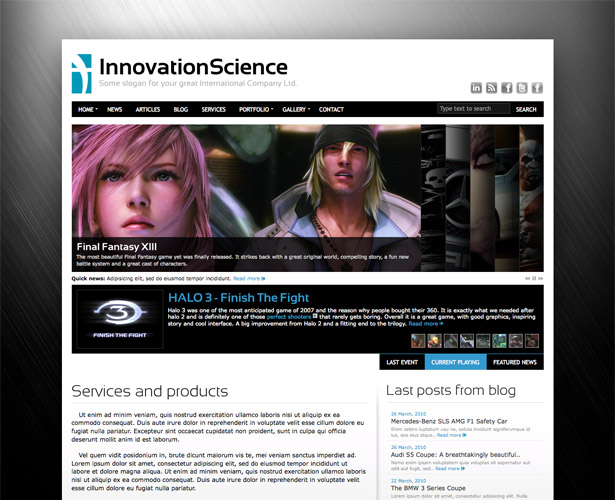 60+ Awesome New WordPress Themes innovationscience