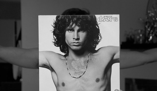 Captivating Examples of Sleeveface Photography JimMorrison