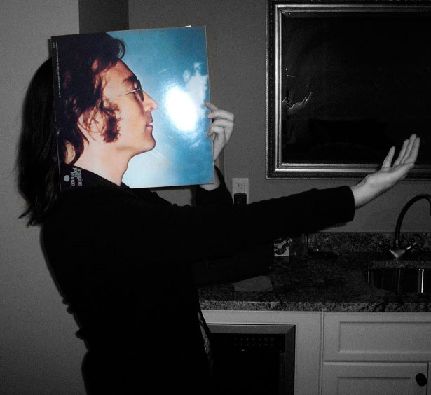 Captivating Examples of Sleeveface Photography JohnLennonImagine