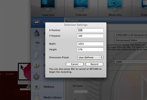 How to Make a Screencast for Your Website Capture