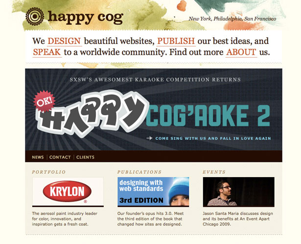 A Showcase of Watercolor in Web Design Happy Cog
