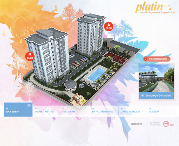A Showcase of Watercolor in Web Design Platin