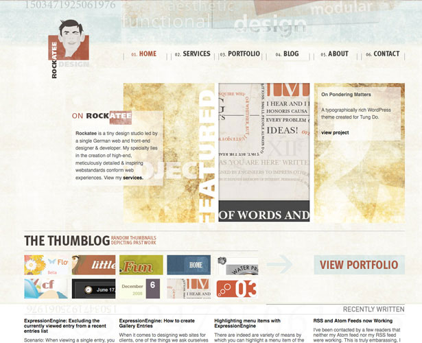 A Showcase of Watercolor in Web Design rockatee