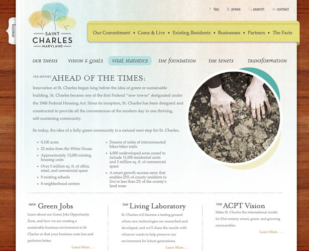 A Showcase of Watercolor in Web Design Saint Charles
