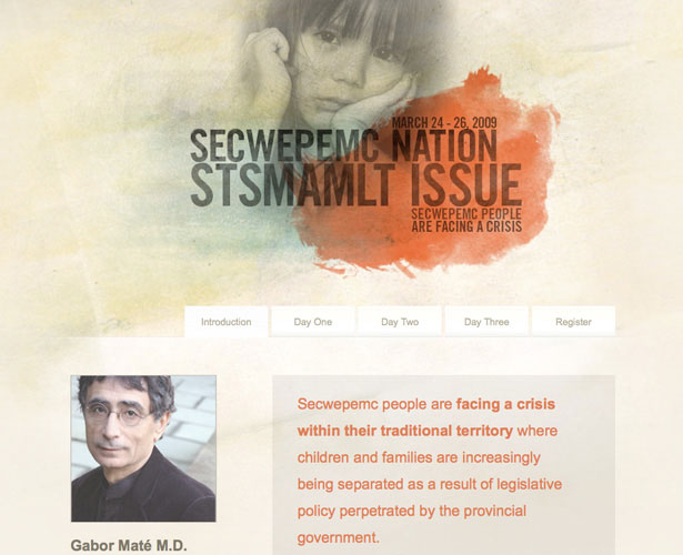 A Showcase of Watercolor in Web Design SNSI