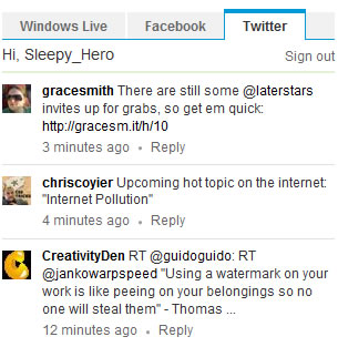 A Look at the New MSN.com Design social media