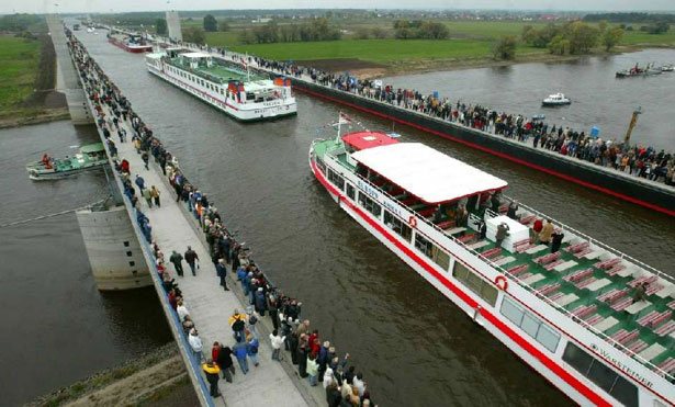 The World's Most Beautiful Bridges MagdeburgWaterBridge