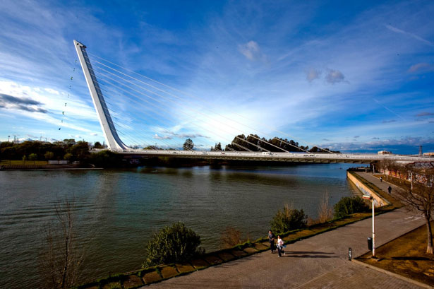 The World's Most Beautiful Bridges PuenteDelAlamillo