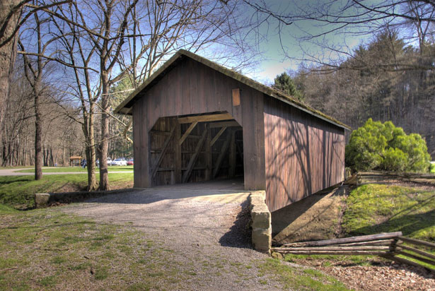The World's Most Beautiful Bridges ThomasMaloneCoveredBridge