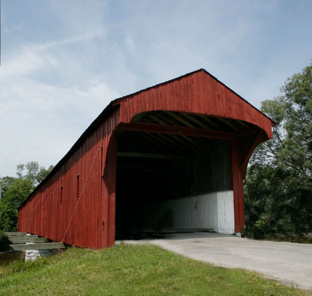 The World's Most Beautiful Bridges WestMontroseCoveredBridge