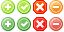 Techniques for Squeezing Images for All They’re Worth sample CSS sprite with eight icons