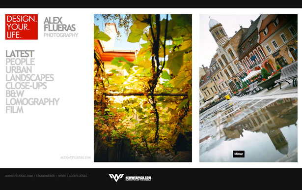 Showcase of Photography Portfolio Websites html portfolios 02