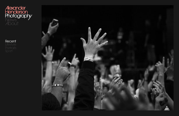 Showcase of Photography Portfolio Websites html portfolios new 6
