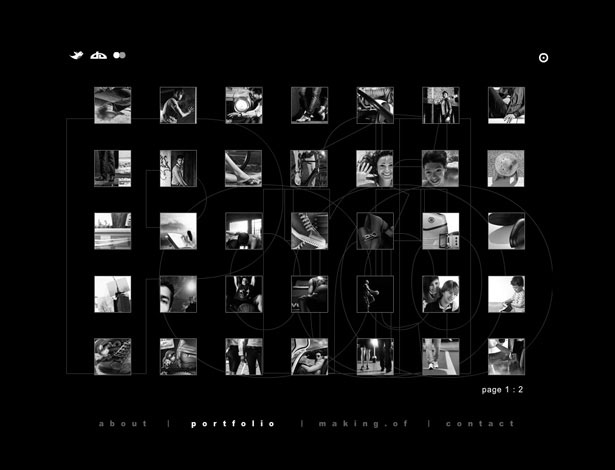Showcase of Photography Portfolio Websites flash portfolios 02