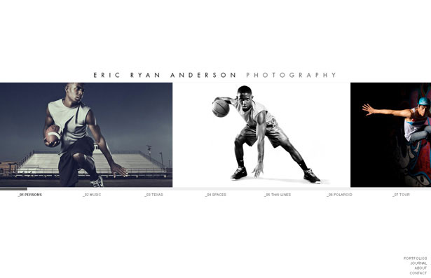 Showcase of Photography Portfolio Websites flash portfolios 06