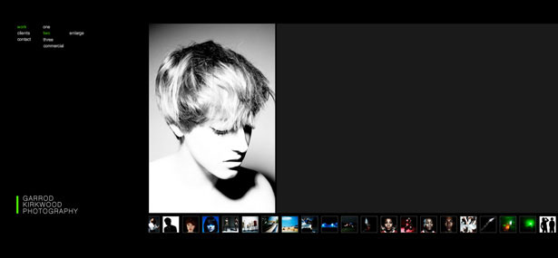 Showcase of Photography Portfolio Websites flash portfolios 07