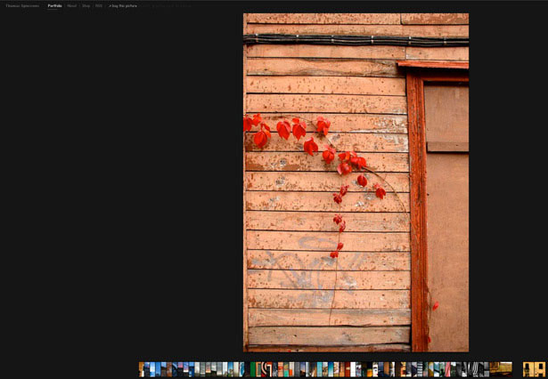 Showcase of Photography Portfolio Websites flash portfolios new 07