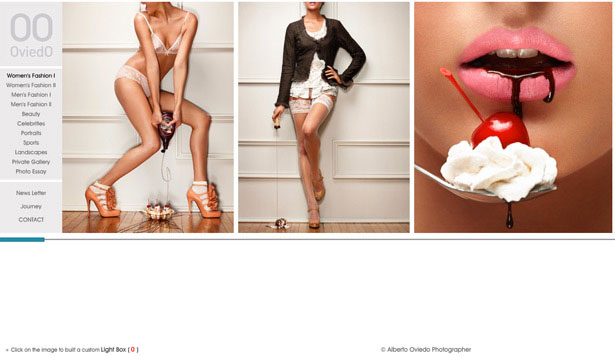 Showcase of Photography Portfolio Websites flash portfolios new 14