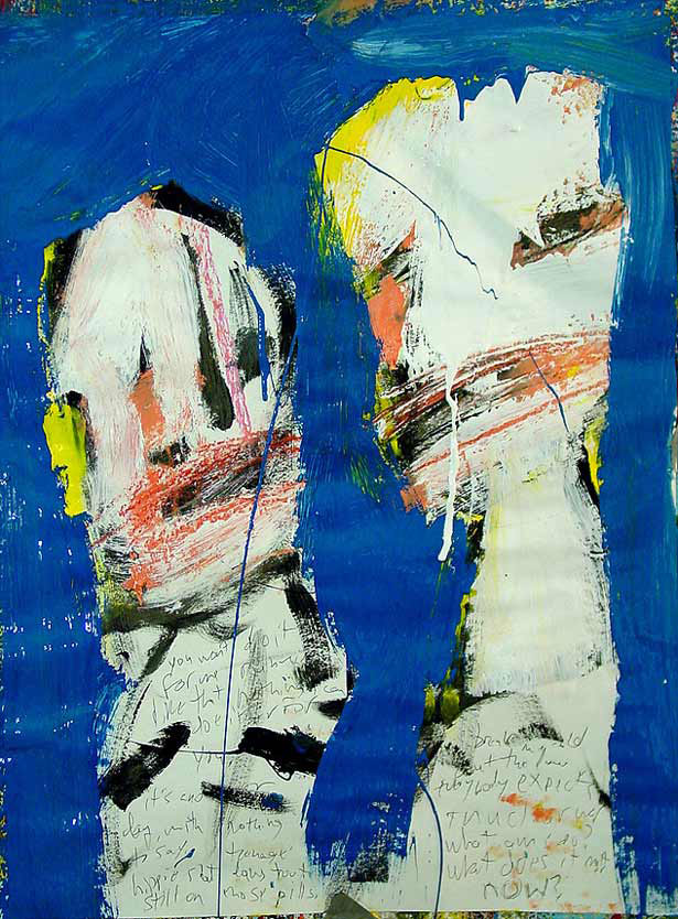 The Amazing Art of Disabled Artists blue notes by matt sesow