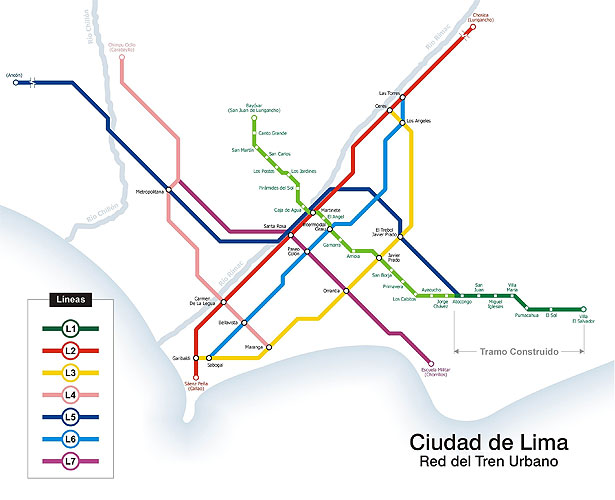 Design Around the World: Metro Maps lima pe