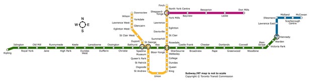 Design Around the World: Metro Maps toronto ca