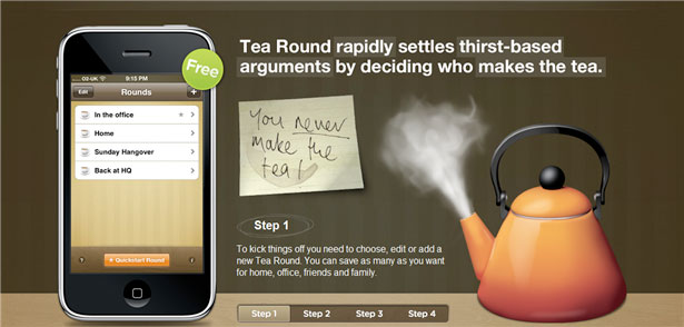Fantastic Content Sliders for your Inspiration tearoundapp