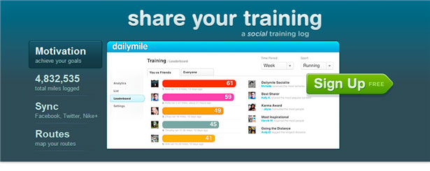 Fantastic Content Sliders for your Inspiration dailymile