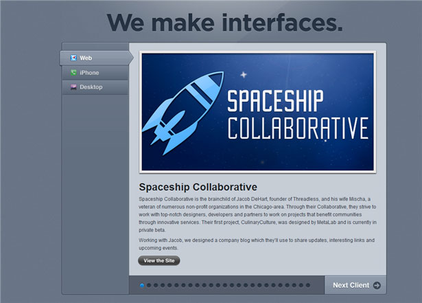 Fantastic Content Sliders for your Inspiration metalab