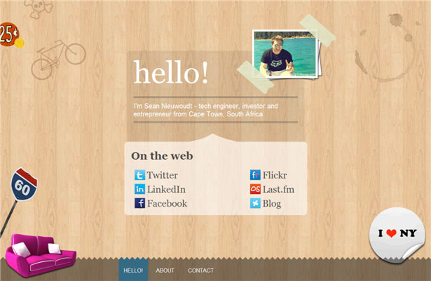 Fantastic Content Sliders for your Inspiration sean nieuwoudt