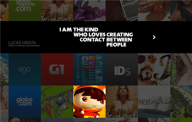 Fantastic Content Sliders for your Inspiration lucashirata.com .br