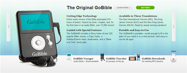 Fantastic Content Sliders for your Inspiration gobible